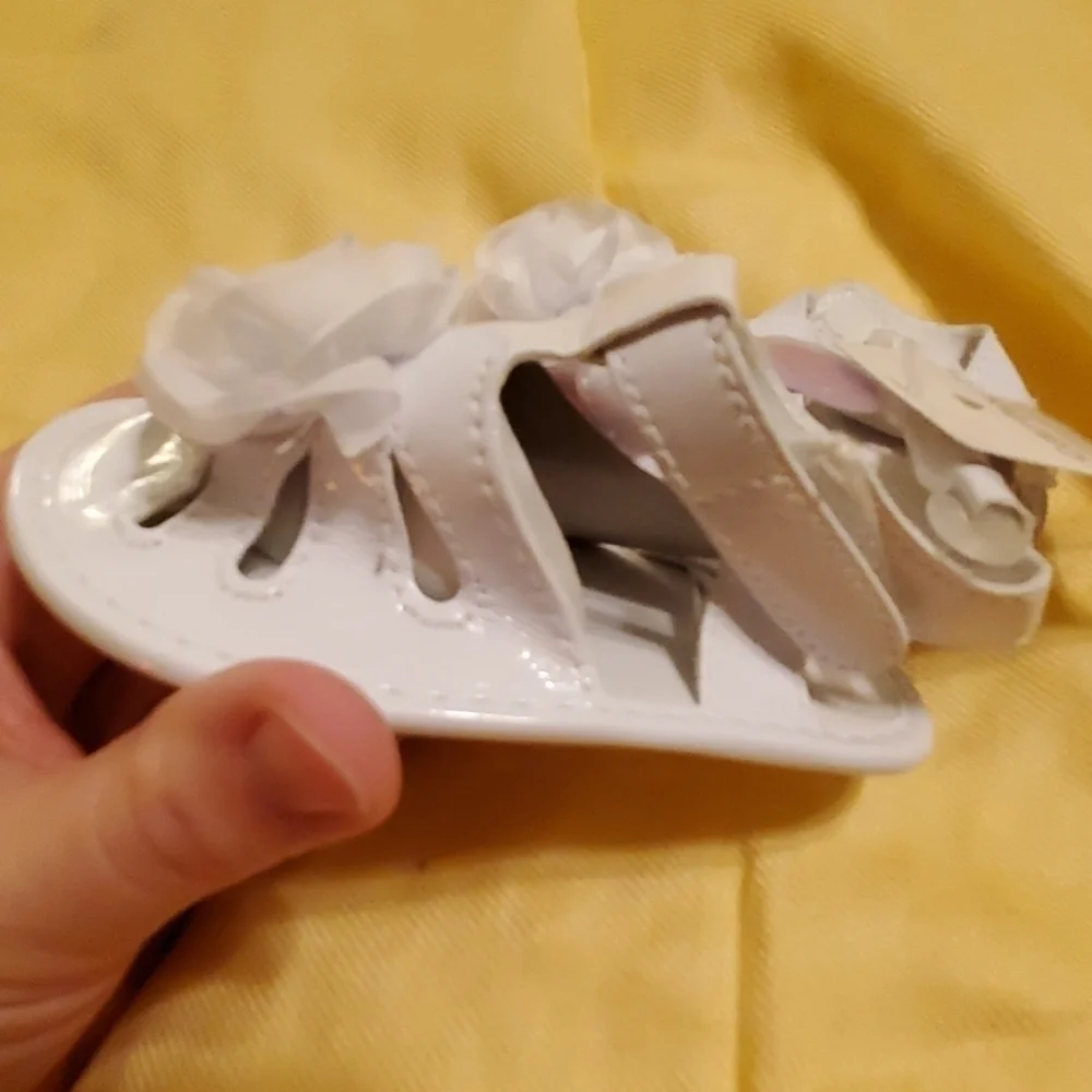 NWT White Carter's Baby Girl Sandals